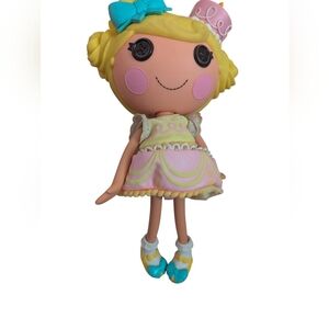RARE Lalaloopsy Large Doll Slice O' Cake Pink & Yellow Party Outfit 12"